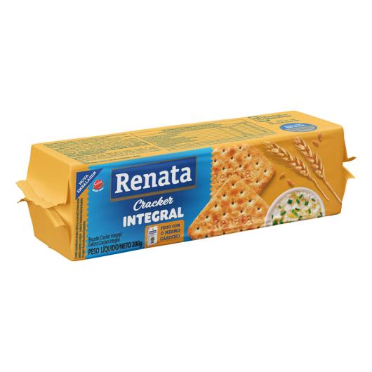 Biscoito Cream Cracker Integral Renata Pacote 200g - Imagem em destaque