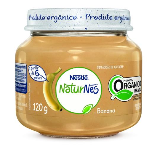 Papinha Orgânica Nestlé Naturnes Banana 120g - Imagem em destaque