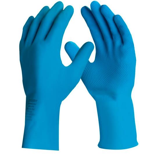Luva azul Silver Grip P Danny - Imagem em destaque