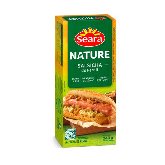 Salsicha de pernil Nature Seara 240g - Imagem em destaque
