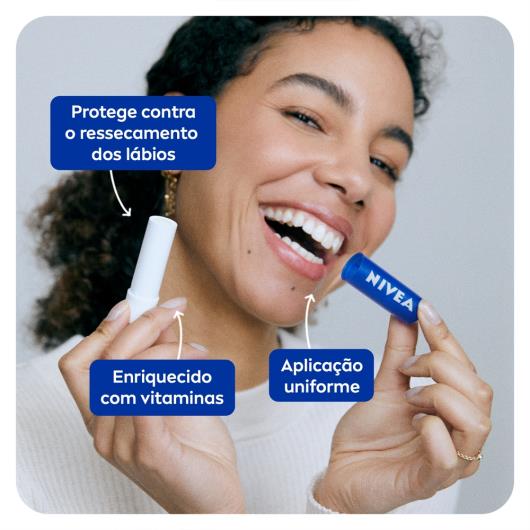 NIVEA Hidratante Labial Original Care 4,8g - Imagem em destaque