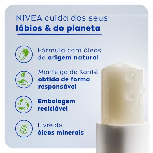 NIVEA Hidratante Labial Original Care 4,8g - Imagem em destaque