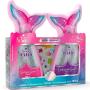 Shampoo 300ml + Condicionador 280ml infantil menina sereia grátis adesivos