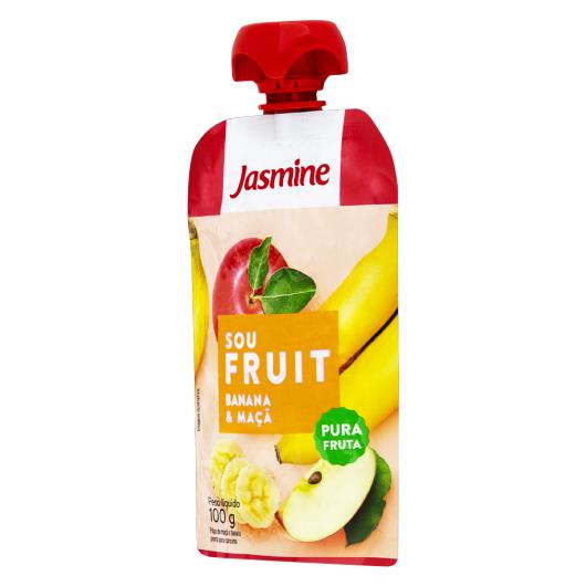 Purê de Frutas Banana e Maçã Jasmine Sou Fruit Squeeze 100g - Imagem em destaque