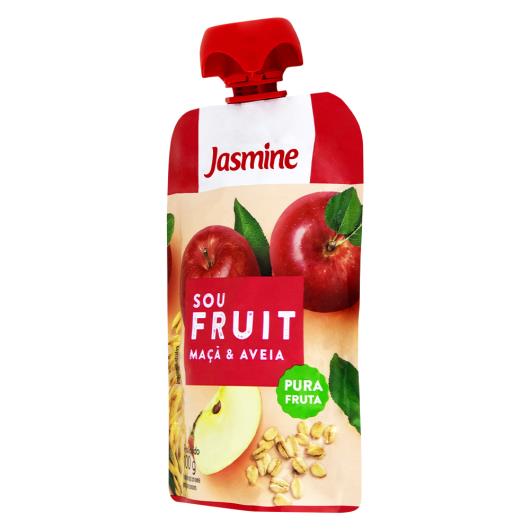 Purê de Frutas Maçã e Aveia Jasmine Sou Fruit Squeeze 100g - Imagem em destaque