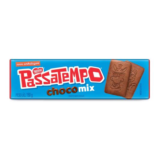 Biscoito PASSATEMPO ChocoMix 150g - Imagem em destaque