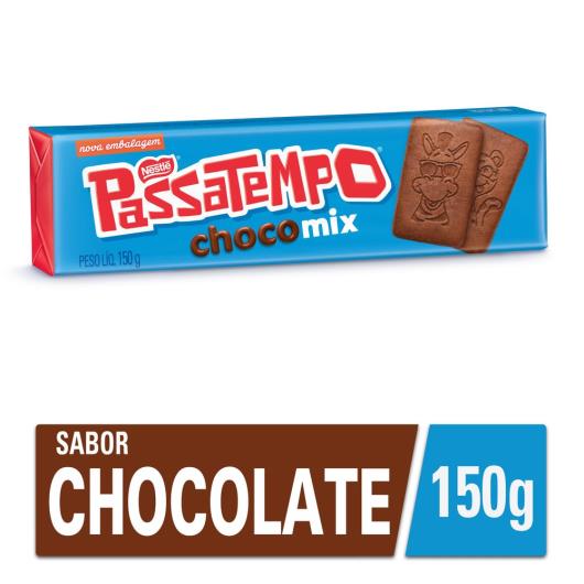 Biscoito PASSATEMPO ChocoMix 150g - Imagem em destaque