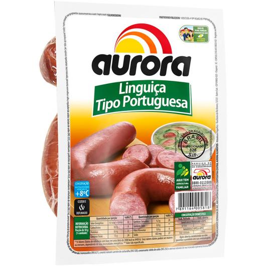 Linguiça tipo portuguesa Aurora 2,5kg - Imagem em destaque
