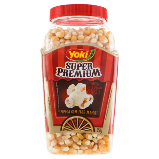 Milho para Pipoca Tipo 1 Yoki Super Premium Pote 650g - Imagem em destaque