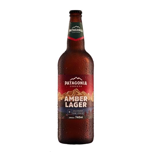 Cerveja Patagonia Amber Lager 740ml Garrafa - Imagem em destaque