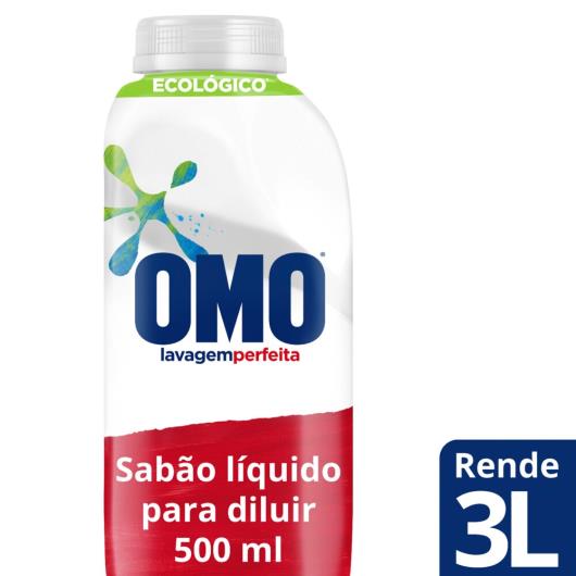 Sabão Liquido Concentrado Omo Lavagem Perfeita Para Diluir 500ml - Imagem em destaque