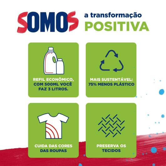 Sabão Liquido Concentrado Omo Lavagem Perfeita Para Diluir 500ml - Imagem em destaque