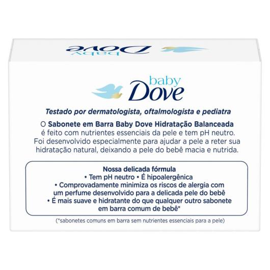 Sabonete em Barra Baby Dove Hidratação Balanceada 75 GR - Imagem em destaque