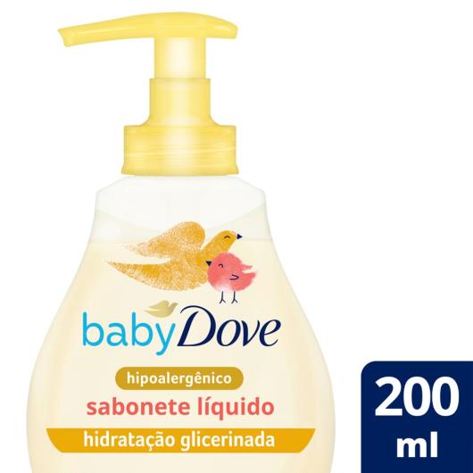 Sabonete Líquido Baby Dove Hidratação Glicerinada 200ml - Imagem em destaque