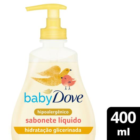 Sabonete Líquido de Glicerina Baby Dove Hidratação Glicerinada 400ml - Imagem em destaque