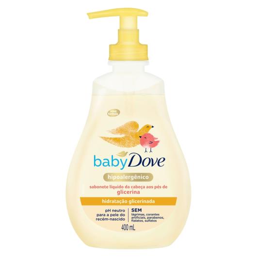 Sabonete Líquido de Glicerina Baby Dove Hidratação Glicerinada 400ml - Imagem em destaque