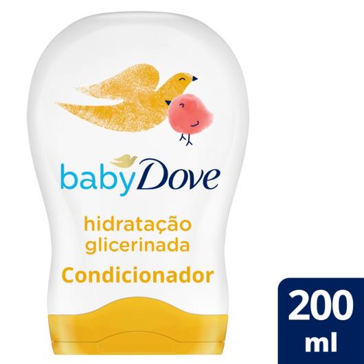 Condicionador de Glicerina Baby Dove Hidratação Glicerinada 200ml - Imagem em destaque