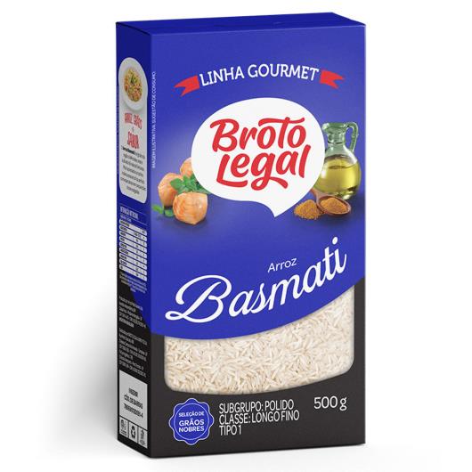 Arroz Basmati Tipo 1 Broto Legal Gourmet Caixa 500g - Imagem em destaque