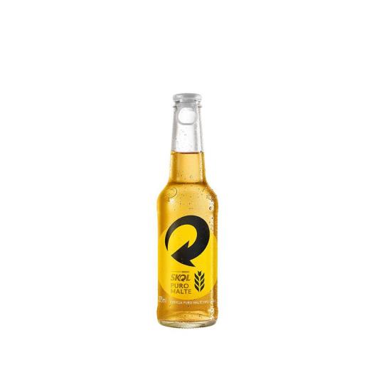 Cerveja Skol Puro Malte 275ml Long Neck - Imagem em destaque