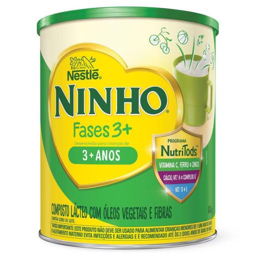 Composto Lácteo NINHO Fases 3+ 800g - Imagem em destaque