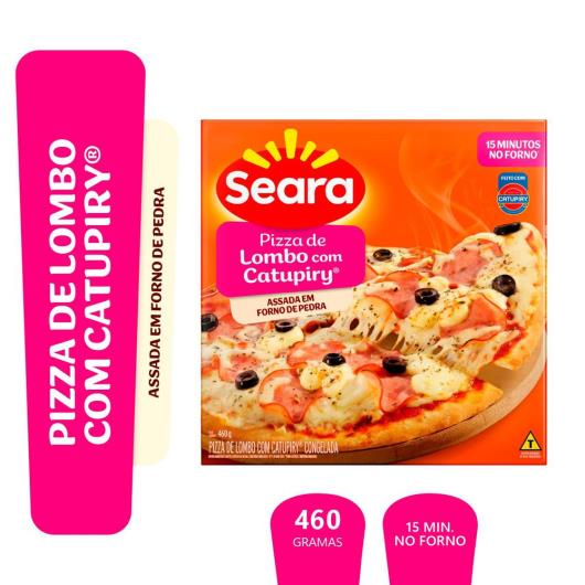 Pizza de lombo com catupiry Seara 460g - Imagem em destaque