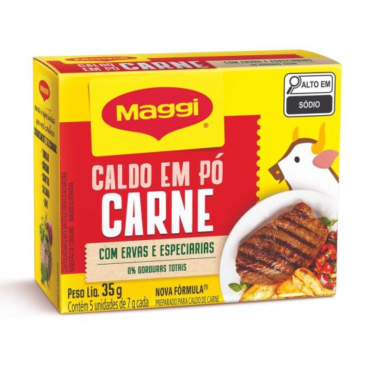 Caldo de Carne MAGGI em Pó 35g - Imagem em destaque