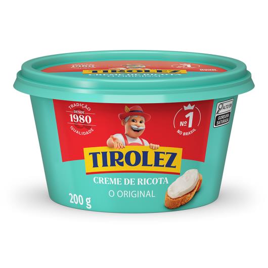 Creme de Ricota original Tirolez 200g - Imagem em destaque