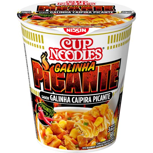 Macarrão Instantâneo galinha caipira picante Cup Noodles 68g - Imagem em destaque