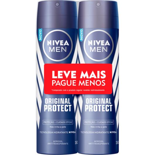 2 Desodorantes men original Nivea aerossol 300ml - Imagem em destaque