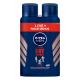 Pack Antitranspirante Aerossol Dry Impact Nivea Men Active 2 Unidades 150ml cada - Imagem 1000031523.jpg em miniatúra