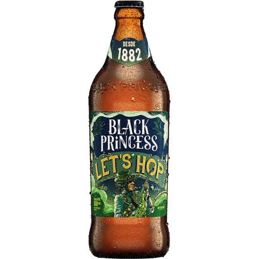 Cerveja let's hop Black Princess 600ml - Imagem em destaque