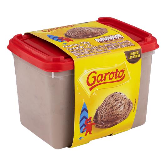 Sorvete Chocolate Garoto Pote 1,5L - Imagem em destaque