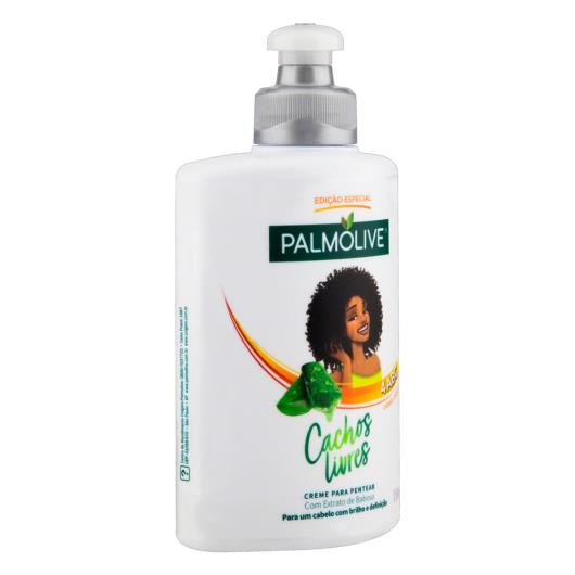 Creme para Pentear com Extrato de Babosa Palmolive Cachos Livres Frasco 150ml - Imagem em destaque