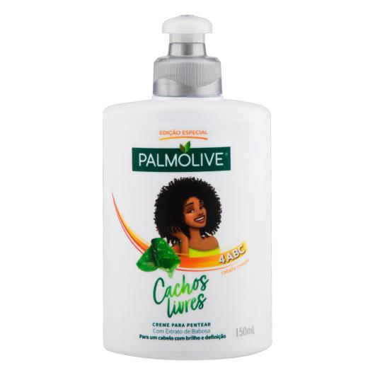 Creme para Pentear com Extrato de Babosa Palmolive Cachos Livres Frasco 150ml - Imagem em destaque