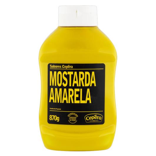 Mostarda Amarela Sabores Cepêra Squeeze 870g - Imagem em destaque