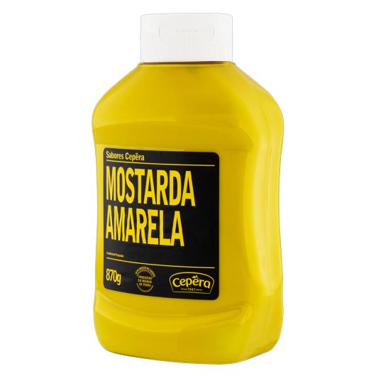 Mostarda Amarela Sabores Cepêra Squeeze 870g - Imagem em destaque