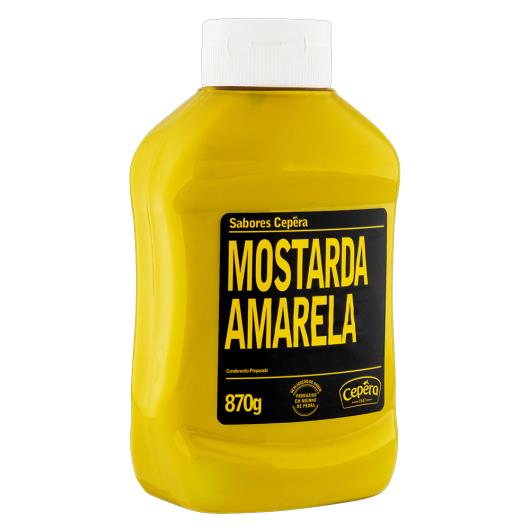 Mostarda Amarela Sabores Cepêra Squeeze 870g - Imagem em destaque