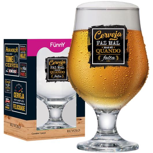 Taça beer master Funny 380ml - Imagem em destaque