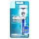 Aparelho de Barbear Recarregável Gillette Mach3 Unidade - Imagem AparelhoRecarregaveleCargaparaBarbearGilletteMach3.png em miniatúra