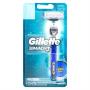 Aparelho de Barbear Recarregável Gillette Mach3 Unidade