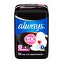 Absorvente Always Cobertura Suave com Abas Fluxo intenso G Pacote 8 Unidades
