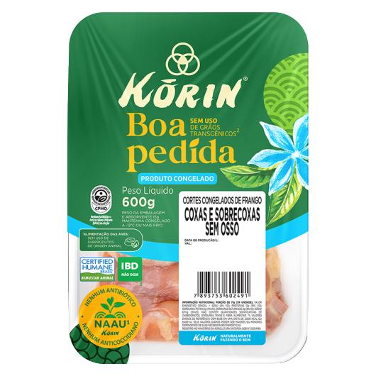 Coxa e Sobrecoxa de Frango congelado Korin 600g - Imagem em destaque