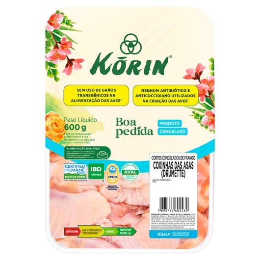 Coxinha da asa de frango Korin congelada 600g - Imagem em destaque