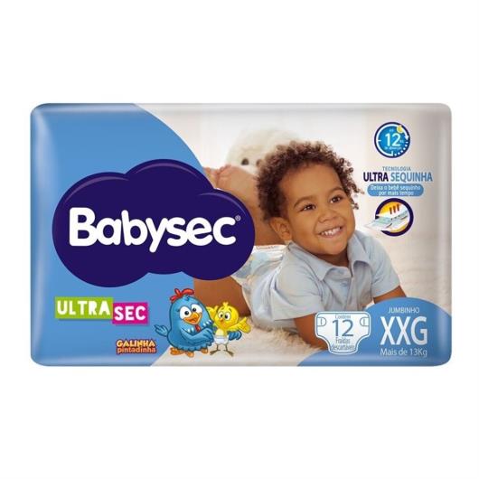 Fralda Descartável Babysec Ultrasec Galinha Pintadinha XXG 28 unidades - Imagem em destaque