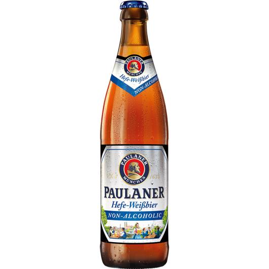 Cerveja non alcoholic hefe-weissbier Paulaner 500ml - Imagem em destaque