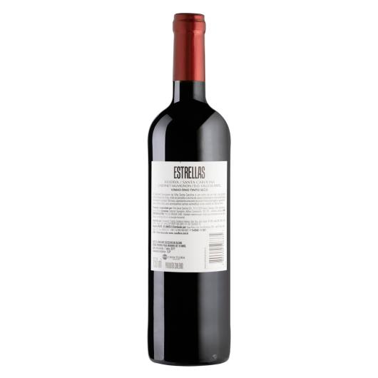 Vinho Chileno Tinto Seco Reserva Estrellas Santa Carolina Cabernet Sauvignon Valle del Rapel Garrafa 750ml - Imagem em destaque