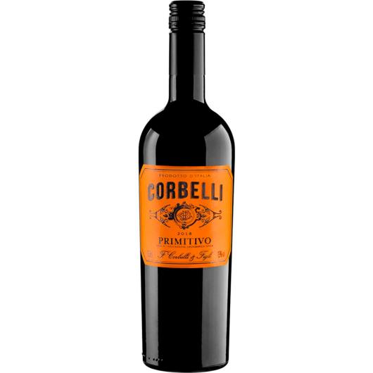 Vinho italiano tinto Primitivo Corbelli 750ml - Imagem em destaque