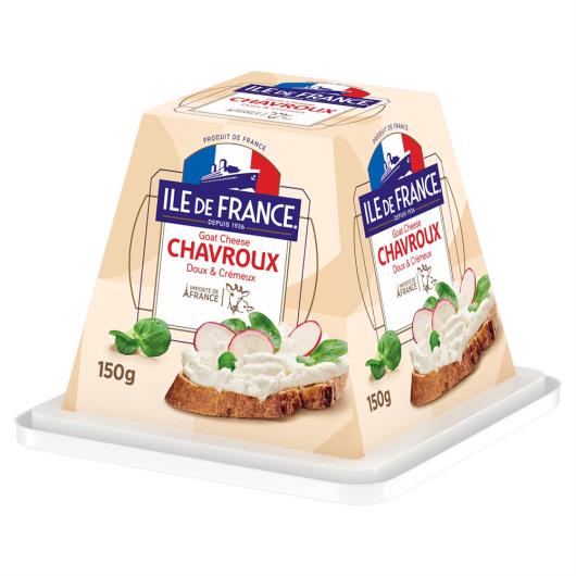 Queijo de Cabra Chavroux Ile de France 150g - Imagem em destaque