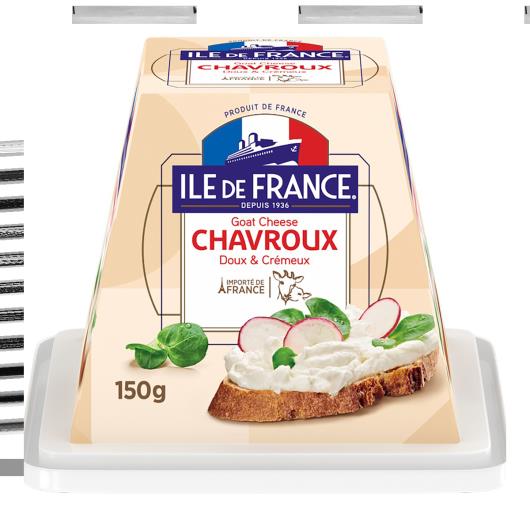 Queijo de Cabra Chavroux Ile de France 150g - Imagem em destaque