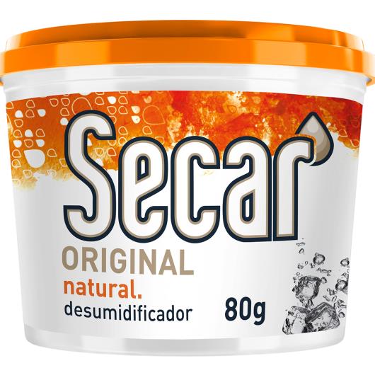 Desumidificador original natural Secar 80g - Imagem em destaque